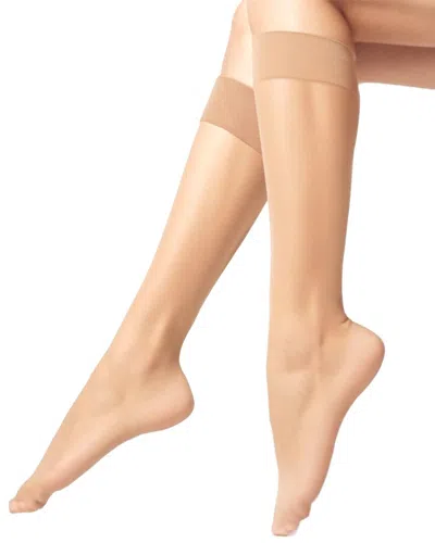 Stems Sheer Knee High 3pk In Neutral