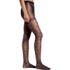 Stems Sparkle Dot Sheer Tights In Black
