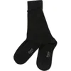 Stems Stretch Cashmere Crew Socks In Black