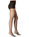 Stems Stretch Control Sheer Pantyhose In Black