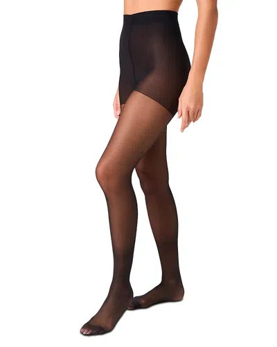 Stems Stretch Control Sheer Tights In Black