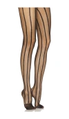 Stems Striped Tight In Black