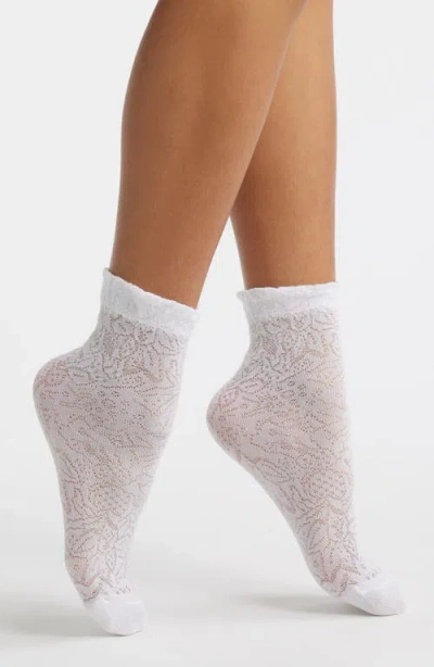 Stems Sweet Florence Lace Socks In Pattern