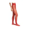 Stems Women's Avery Microfiber Italian Tights In Red