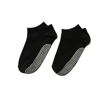 Stems Women's Black / White 2-pack  Grip Socks