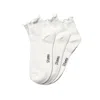 Stems Everyday Classic Ruffle Socks In White