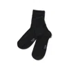 Stems Cashmere-blend Socks In Black