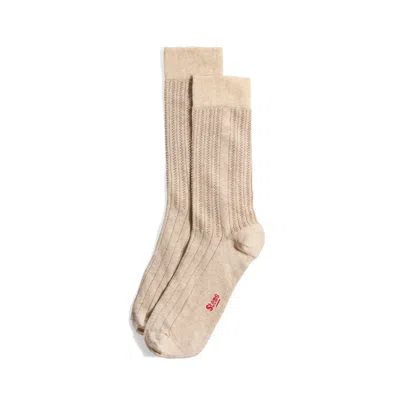 STEMS WOMEN'S NEUTRALS LOLA CASHMERE COMFORT SLEEP SOCKS