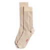 Stems Lola Cashmere-blend Comfort Crew Socks In White