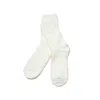 Stems Women's Neutrals / White Plush Cozy Ankle Sock In White