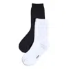 Stems Assorted 2-pack Waffle Crew Socks In Multi