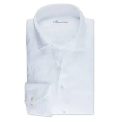 Stenströms - Slimline White Linen Shirt 7747217970000