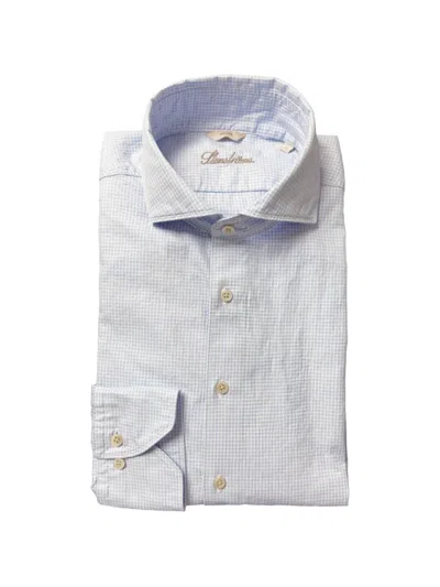 Stenströms Long-sleeves Shirt In Blue