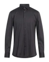 Stenströms Man Shirt Dark Purple Size Xl Cotton In Purple