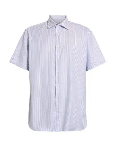 Stenströms Man Shirt Light Blue Size 17 ½ Cotton