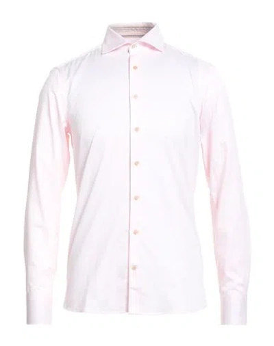 Stenströms Man Shirt Light Pink Size 15 ¾ Cotton