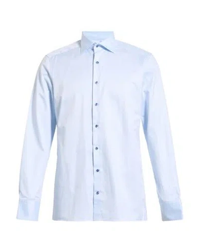 Stenströms Man Shirt Sky Blue Size 15 ½ Cotton