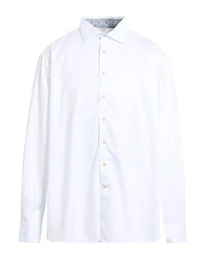 Stenströms Man Shirt White Size 3xl Cotton