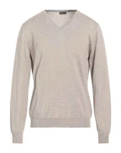 Stenströms Man Sweater Beige Size Xxl Merino Wool In Neutral