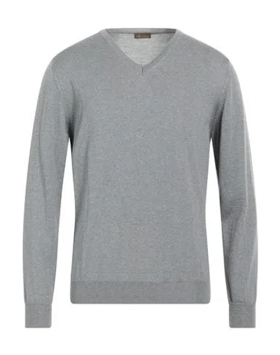 Stenströms Man Sweater Lead Size L Merino Wool In Grey