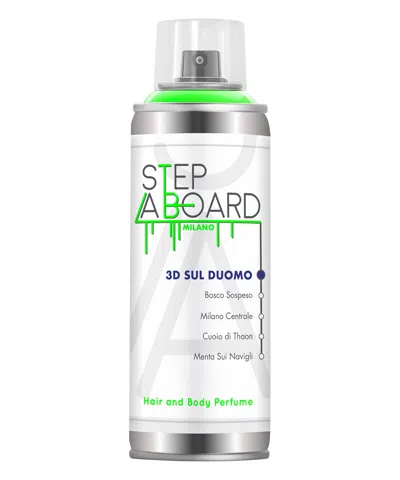 Step Aboard 3d Sul Duomo Hair &amp; Body Perfume 150 ml In White