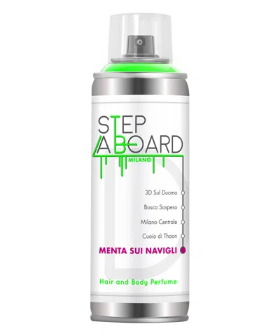 Step Aboard Menta Sui Navigli Hair &amp; Body Perfume 150 ml In White