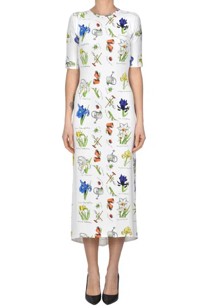 Stephan Janson Flower Print Dress