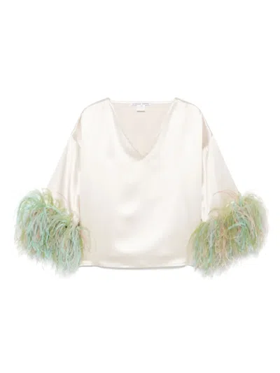 Stephan Janson Gritti Blouse In Neutrals
