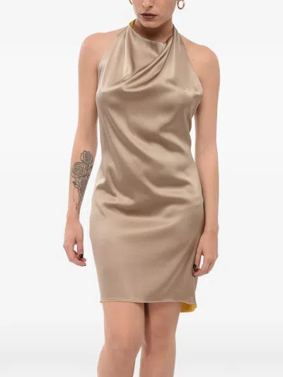 Stephan Janson Halter-neck Mini Dress