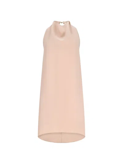 Stephan Janson Knotted Mini Dress In Pink