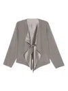 Stephan Janson Satin Jacket In Gray