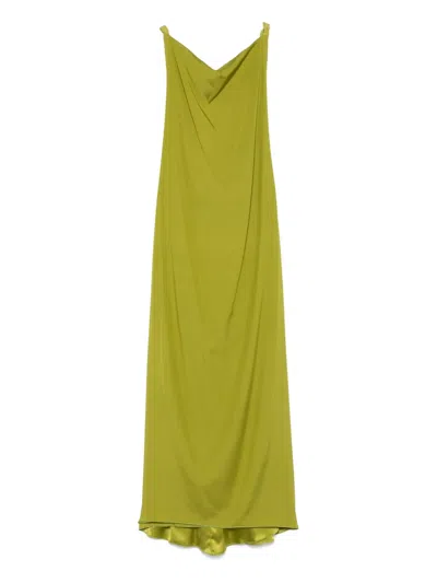 Stephan Janson Turn Maxi Dress In Green