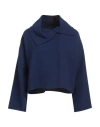 Stephan Janson Woman Jacket Bright Blue Size L Virgin Wool In Blue