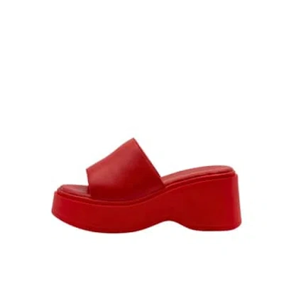Stephan Phenelope Sandals In Red