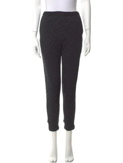 Pre-owned Stephan Schneider Nylon Skinny Leg Pants In Grey