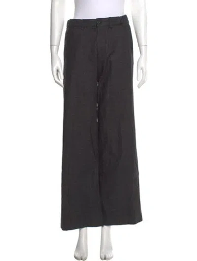 Pre-owned Stephan Schneider Wide Leg Pants In Gray
