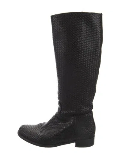 Pre-owned Stephane Kélian Leather Boots In Black