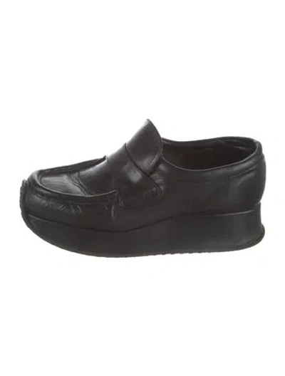 Pre-owned Stephane Kélian Leather Oxfords In Black