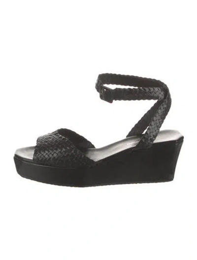 Pre-owned Stephane Kélian Leather Sandals In Black