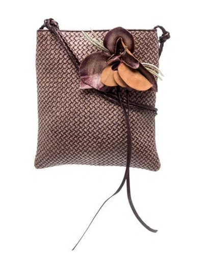 Pre-owned Stephane Kélian Leather Shoulder Bag In Brown