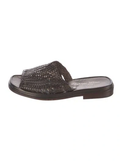 Pre-owned Stephane Kélian Leather Slides
