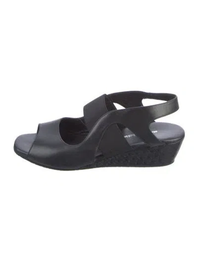 Pre-owned Stephane Kélian Leather Slingback Sandals In Multi