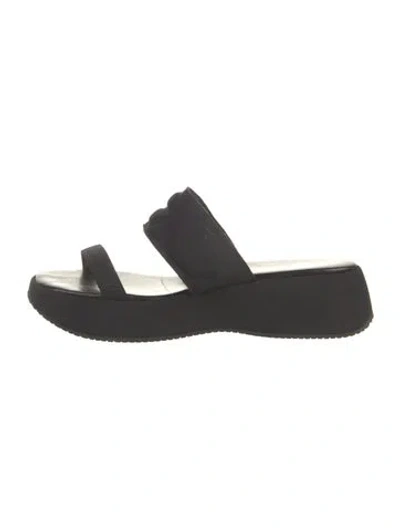 Pre-owned Stephane Kélian Slides In Black