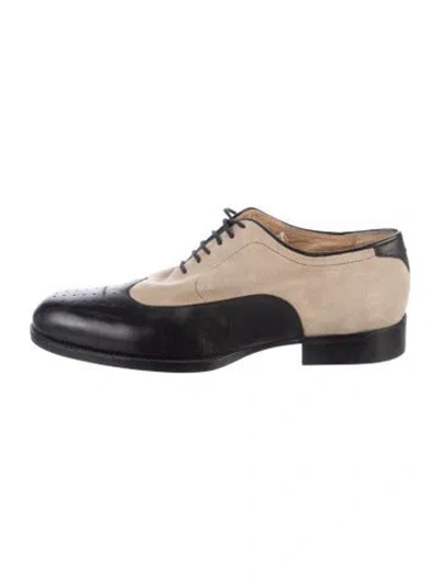 Pre-owned Stephane Kélian Suede Colorblock Pattern Sneakers In Blue