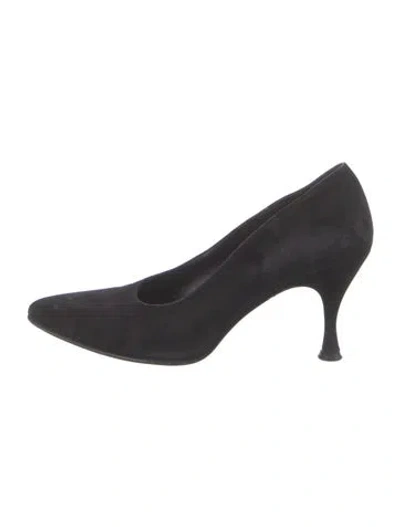 Pre-owned Stephane Kélian Suede Pumps In Black