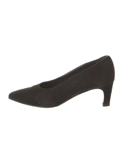 Pre-owned Stephane Kélian Suede Pumps In Black