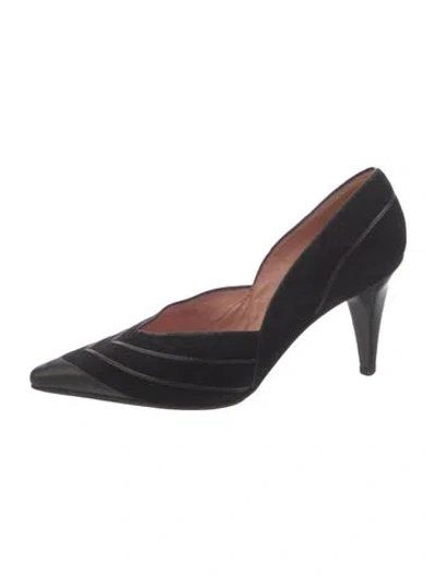 Pre-owned Stephane Kélian Suede Pumps In Black