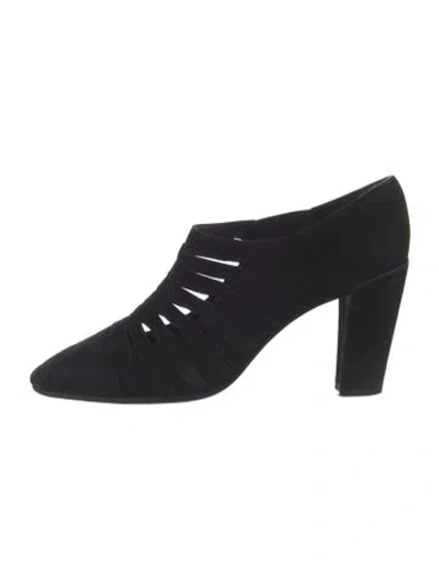 Pre-owned Stephane Kélian Suede Pumps In Black