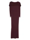 Stephane Rolland Embellished-cuffs Maxi Dress