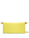 Stephane Rolland Pop Up Silk Satin Shoulder Bag In Green